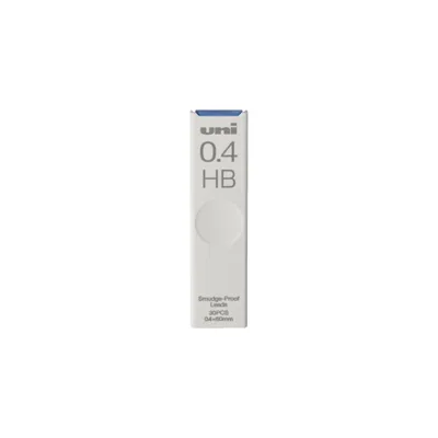 Obrázok produktu pre Mitsubishi Pencil Uni Náhradné tuhy do mechanických ceruziek - 0,4 mm - HB
