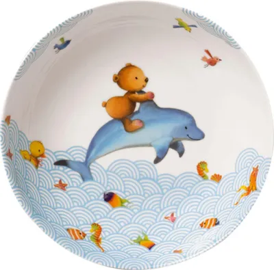 Produktbild von Villeroy & Boch Happy as a Bear Kinderteller tief