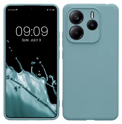 Produktbild von kwmobile Handyhülle für Xiaomi Redmi Note 14 5G (Nicht für 4G) Hülle - weiches Handy Silikon Case - Schutzhülle Cover - Antique Stone
