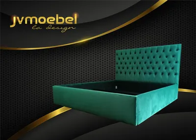 Produktbild von Chesterfield Bett Polster Design Luxus Doppel Hotel Betten Gold Luxus Hotel Neu