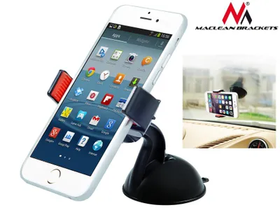 Obrázok produktu pre Držiak mobilu s prísavkou 10cm MACLEAN MC-658