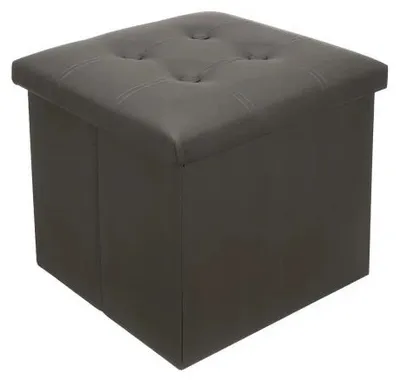 Obrázek produktu pro Ruhhy 25780 Taburet s úložným prostorem 38 x 38 cm šedý