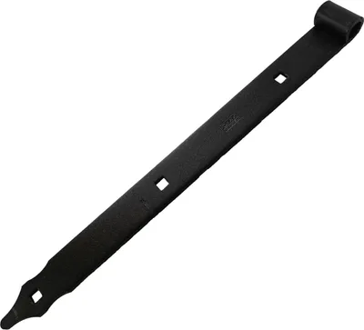 Produktbild von Ladenband schwarz ohne Kloben · 400 x 35 x 4 mm · verschiedene Größen · Torband · Verschluss · Zaunbeschlag
