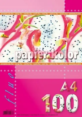 Produktbild von Kreska Kopierpapier A4 80g fluoreszierend orange 100 Blatt