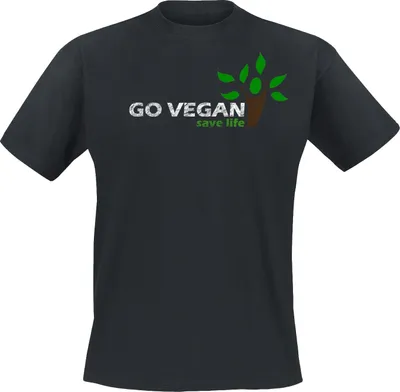 Produktbild von Go Vegan Baum - T-Shirt