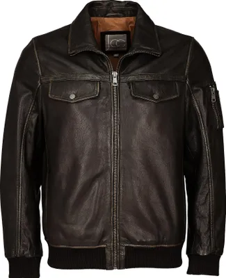 Produktbild von JCC Lederjacke 31025203 Herren vintage black 56