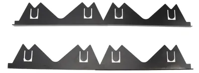 Edelstahl-Küchenseitenschutz, einstellbar 35-69 cm