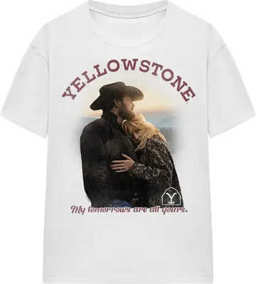 Obrázok produktu pre Yellowstone - Tričko "Tomorrows" pre mužov/dámy uni TV16969 (M) (Biela)