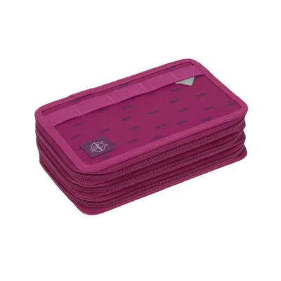 Produktbild von Lässig 1205010775, Weiches Federmäppchen, Polyester, Rot, Einfarbig, Reißverschluss, Kind