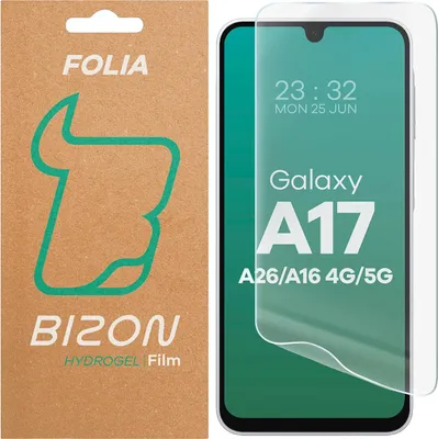 Produktbild von Hydrogel Folie für den Bildschirm für Galaxy A16 4G/5G / A17 5G / A26 5G, Bizon Glass Hydrogel Front, 1 Stück