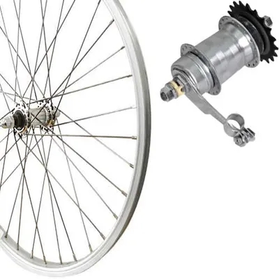 Produktbild von Hinterrad 28" Rücktritt silber, Kasten-Alu, RBN,  Zub., Roland, 806295