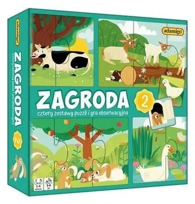 Obrázek produktu pro ADAMIGO Homestead 2 pozorovací puzzle 08018