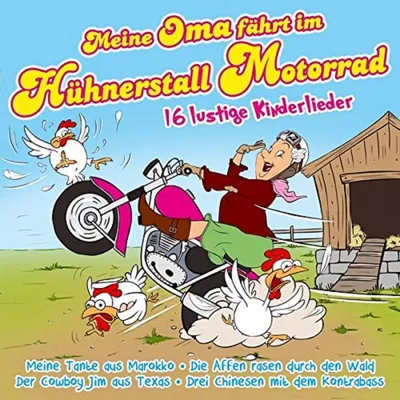 Produktbild von Meine Oma fährt im Hühnerstall Motorrad-16 lustig