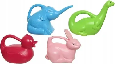 Produktbild von Plastikgießkanne für Kinder Tiere 1l mix