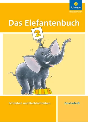 Produktbild von Das Elefantenbuch. 2. Schuljahr. Druckschrift. Arbeitsheft