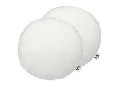 Produktbild von Kissenfüllung 2er Set rund ca. 40 cm Ø Polyester-Faserbällchen beties "PublikFree"