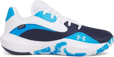 Produktbild von Under Armour Lockdown 7 Low Basketballschuhe Blau EU 48 1/2 Blau EU 48 1/2