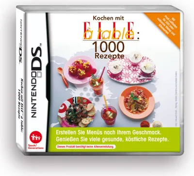 Produktbild von Kochen mit ELLE à Table: 1000 Rezepte