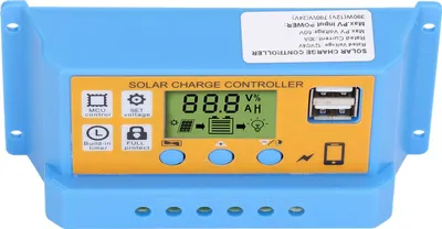 Productafbeelding van Digitale display voor zonneregelaar, laadregelaar voor zonnepanelen, intelligente batterijregelaar, 12V, 24V, 30A, 390W (bij 12V), 780W (bij 24V)