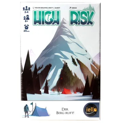 Produktbild von Gesellschaftsspiel "High Risk" von iello