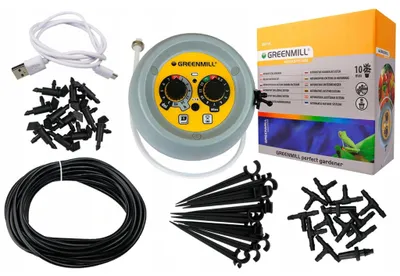 FLORALAND Automatische Pflanzenbewässerung Automatische Akku-Pflanzenbewässerung von FLORALAND GREENMILL mit USB-Ladung