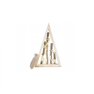 Produktbild von Livarno Home LED Holzdekoration,  Rentier, Höhe ca. 34,5 cm