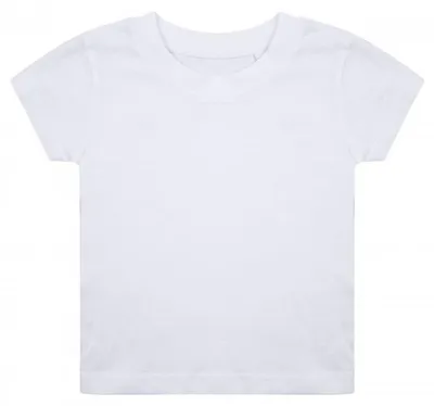 Produktbild von Larkwood - T-Shirt für Baby, Baumwolle aus biologischem Anbau LT5119 (62) (Weiß)