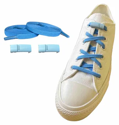 schnuersenkel elastisch blau hell magnete blau schuhe