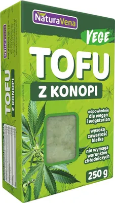 Zdjęcie produktu dla TOFU Z KONOPI 250 g - NATURAVENA