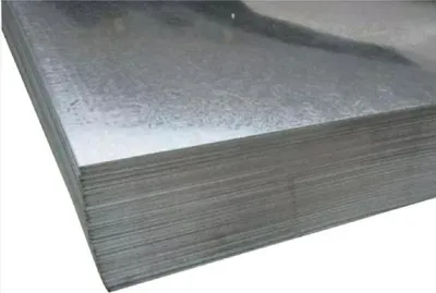 Produktbild von LogistSystem - Stahl-Blech - Stahl Feuerverzinkt - Stahlplatte quadratisch im Zuschnitt Größe 70 x 70 cm (700 x 700 mm) - Stahlblech - Feinblech - Stahl Feuerverzinkt - Stärke: 4mm - Qualität: S286