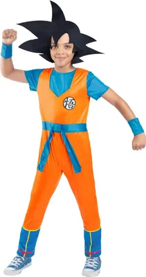 Immagine prodotto di Dragon Ball Z - Costume per bambini "Goku" Set SM3628 (128-134) (arancione/blu/nero)