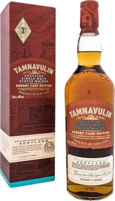 Produktbild von Tamnavulin Sherry Cask Edition Single Malt + Box 700ml 40% Vol.