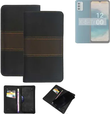 Produktbild von K-S-Trade Hülle Handyhülle kompatibel mit Nokia G22 Schutzhülle Walletcase Bookstyle Tasche Schutz Case Handytasche Wallet Cover Kunstleder