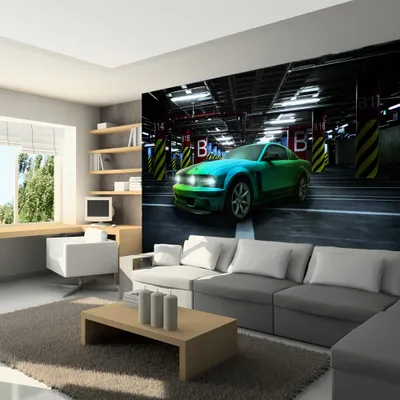 Produktbild von Basera Fototapete Motormotiv i-A-0011-a-a, Vliestapete, 250x175 cm