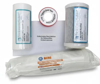Produktbild von Umkehrosmose Anlage Filter RO 4 Mini 5 Zoll