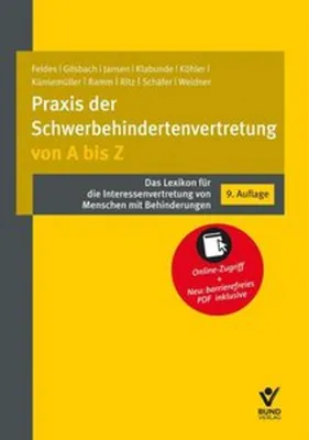Produktbild von Praxis der Schwerbehindertenvertretung von A bis Z
