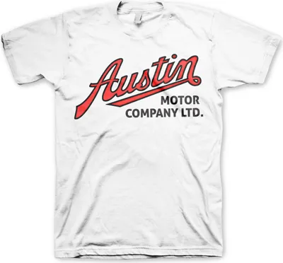 Produktbild von Austin Motor Company T-Shirt - Large - White