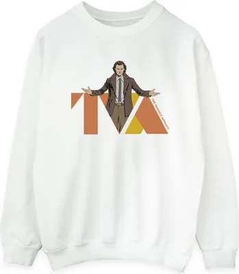 Produktbild von Marvel - "TVA" Sweatshirt für Damen BI23326 (L) (Weiß)