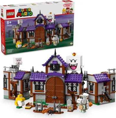 Obrázek produktu pro LEGO Super Mario King Boo a strašidelné sídlo, Sada na stavění, 8 rok/roky, Plast, 932 kusů, 1,21 kg