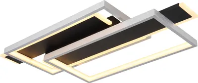 Produktbild von Globo Lighting Deckenleuchte Metall schwarz matt, LED
