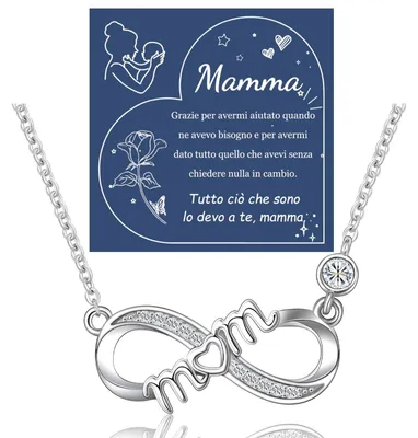 Image de Collier pour femmes - Avec perles et perles décoratives - Cadeau pour la fête des mères