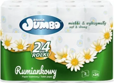 Zdjęcie produktu dla Papier toaletowy Jumbo 24 rolki