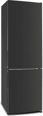Produktbild von Kühlschrank Kühl Gefrierkombination Standgerät freistehend Black Steel Respekta