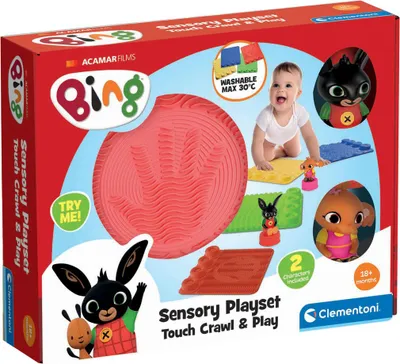 Produktbild von Clementoni sensorische Spielmatte Bing - Lernspielzeug mit Figuren