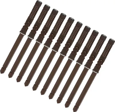 Immagine prodotto di 10 pezzi 10 x 100 staffe per mensole a parete a scomparsa, set di clip di fissaggio per cremagliera, accessori