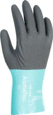 Produktbild von Ansell Chemikalienschutz-Handschuh-Paar AlphaTec 58-128, Handschuhgröße: 11