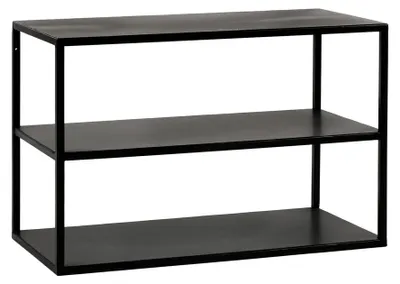 Productafbeelding van Pomax Eszential Regal, zwart, L 60 x B 30 x H 40 cm