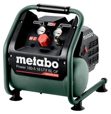 Produktbild von Metabo Akku-Kompressor Power 160-5 18 LTX BL OF (601521850) - Karton