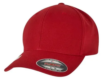 Image de Casquette Flexfit hydrofuge TN1399 (S-M) (rouge)