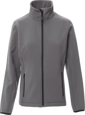 Produktbild von Payperwear PERTH LADY Damen Softshell-Jacke Windproof Wasserabweisend XS-XXL stahlgrau M